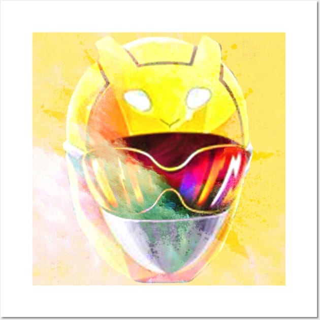 BEAST MORPHERS YELLOW RANGER IS THE GOAT PRBM Wall Art by TSOL Games